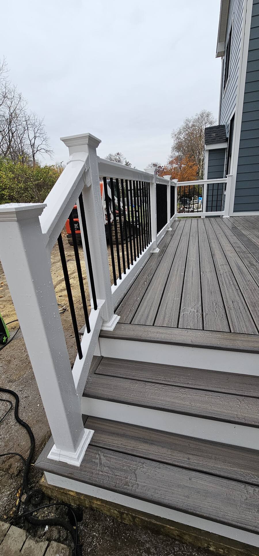 Waterfront deck