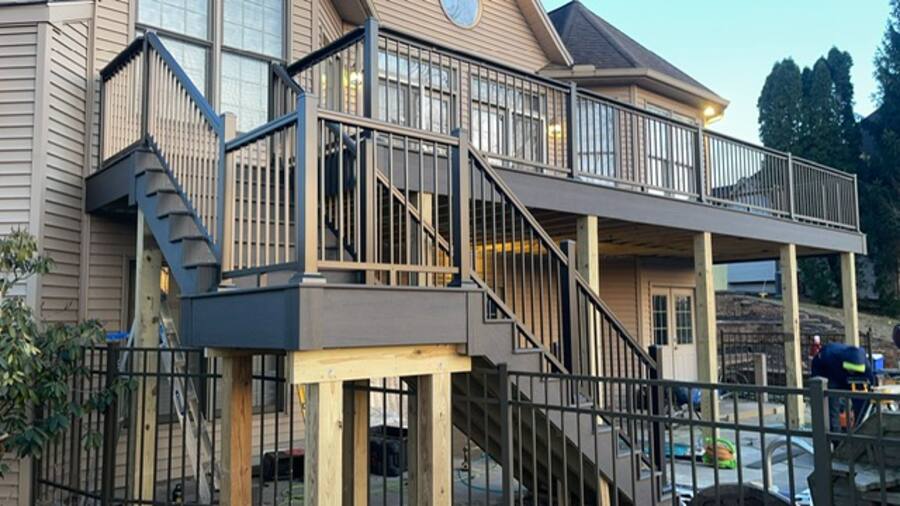 Front entry steps